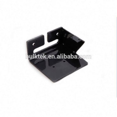 China OEM custom metal stamping parts black power coating